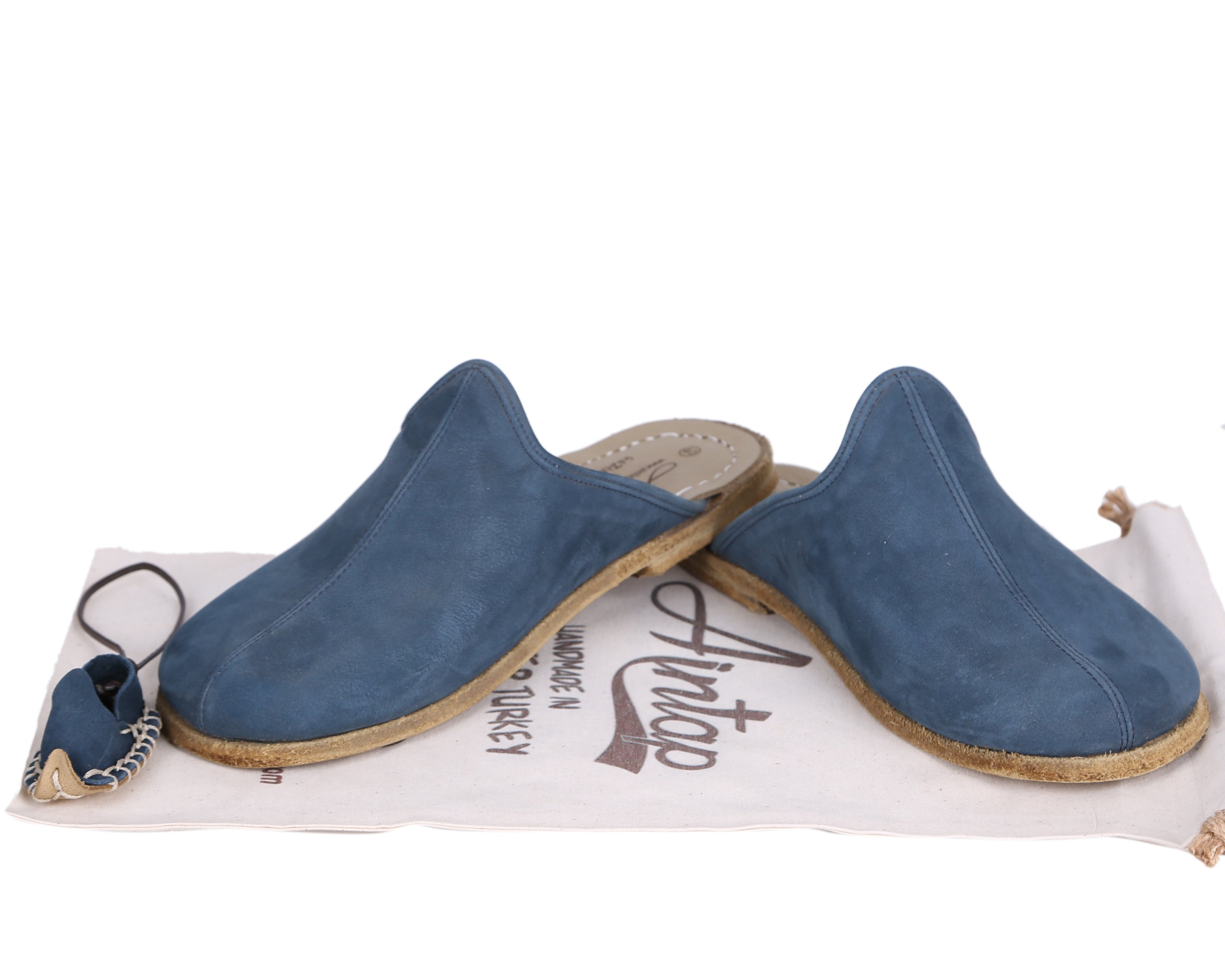 Jeans Sandal Wide Barefoot Nubuck Leather Handmade Sandal