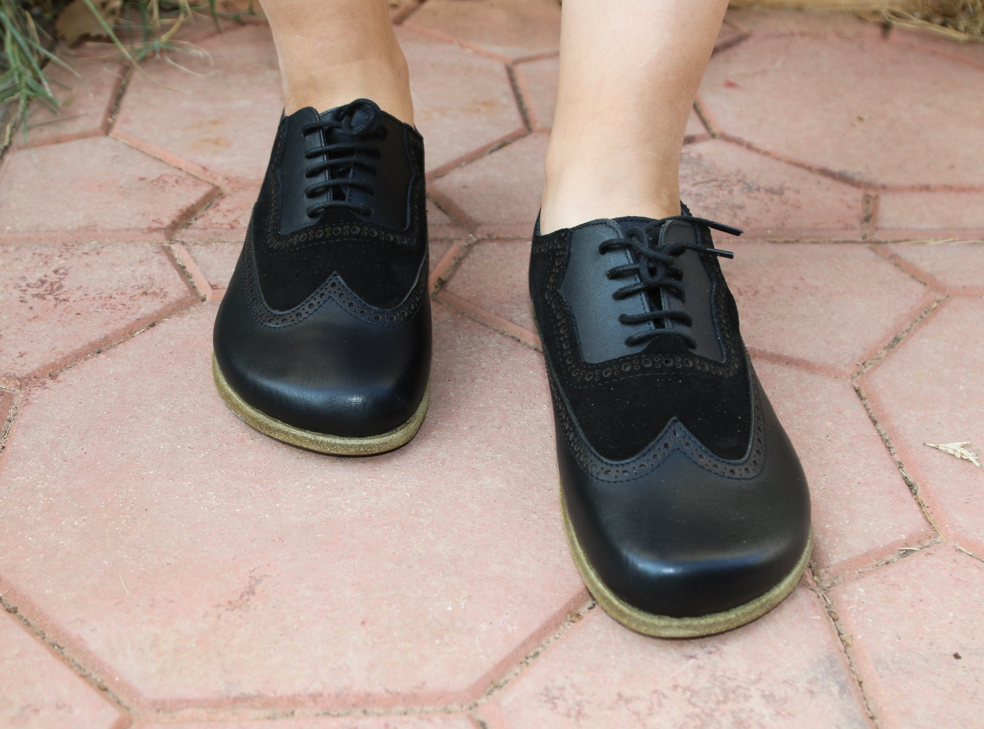 Black Moccasins Wide Barefoot Leather Handmade Shoes Moccasins