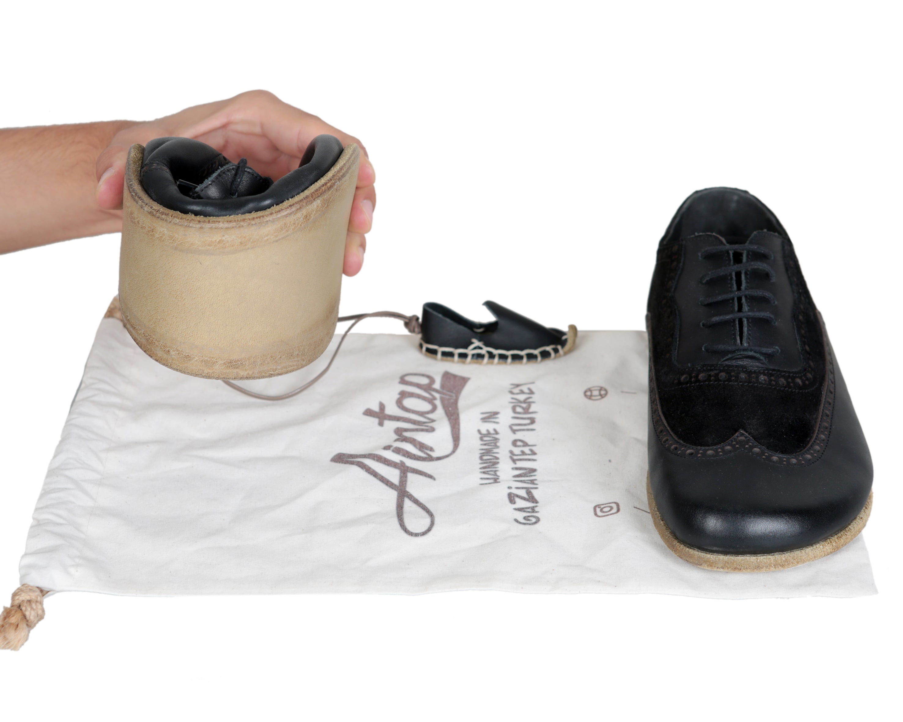 Black Moccasins Wide Barefoot Leather Handmade Shoes Moccasins